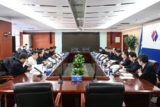 中國電建黨委書記丁焰章同內蒙古自治區常務副主席黃志強會談