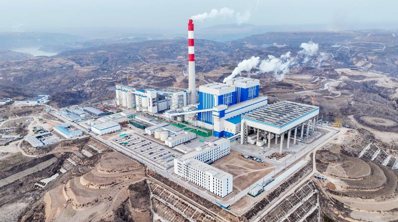 山煤河曲發電工程1號機組并網一次成功